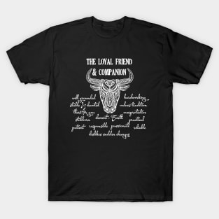 Taurus Personality Traits T-Shirt